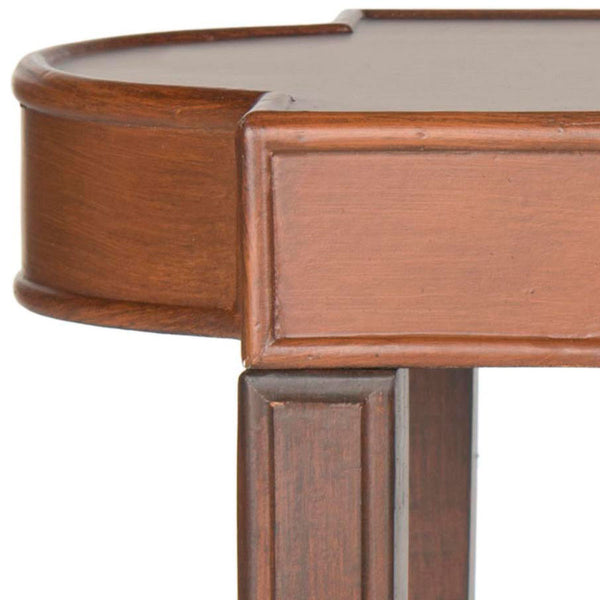 Safavieh Mizel End Table Brown Mdf/ Fir Wood AMH1514A