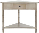 Gomez Corner Table With Storage Drawer
