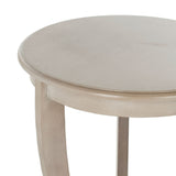 Safavieh Mary Side Table Vintage Grey Wood Water Based Paint Pine AMH5711A 683726471394