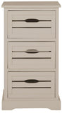 Safavieh Samara Cabinet Grey Wood Water Based Paint Pine AMH5713C 683726403791