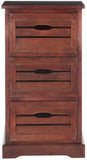 Safavieh Samara Cabinet Cherry Wood Water Based Paint Pine AMH5713D 683726403807