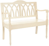 Safavieh Benjamin Bench Barley Wood NC Coating Poplar AMH6500A 683726572978