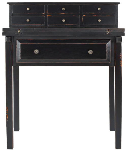 Abigail 7 Drawer Fold Down Desk