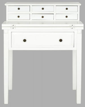 Abigail 7 Drawer Fold Down Desk