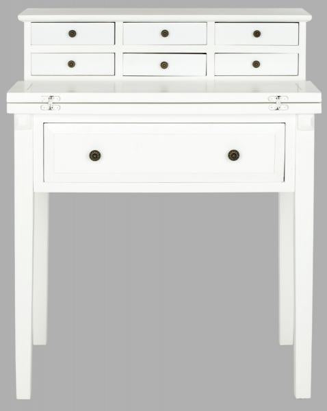Abigail 7 Drawer Fold Down Desk