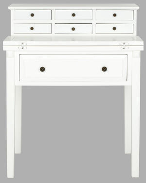 Abigail 7 Drawer Fold Down Desk