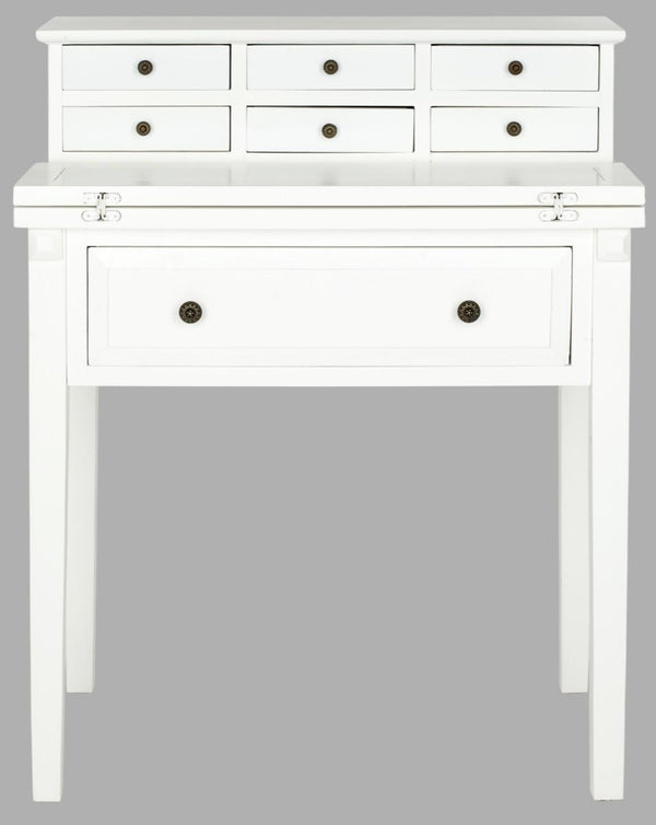 Abigail 7 Drawer Fold Down Desk