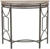 Rosalie Console Copper Red Maple Wood NC Coating MDF Iron