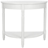 Safavieh Randell Console Shady White Wood NC Coating Poplar AMH6609A 683726141358