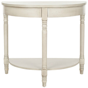 Safavieh Randell Console White Wood NC Coating Poplar AMH6609C 683726141372