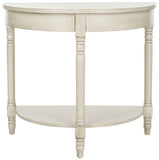 Safavieh Randell Console White Wood NC Coating Poplar AMH6609C 683726141372