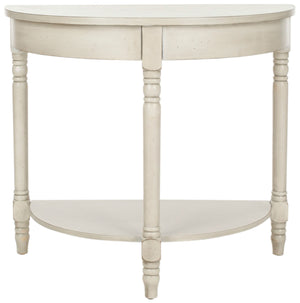 Safavieh Randell Console White Wood NC Coating Poplar AMH6609C 683726141372