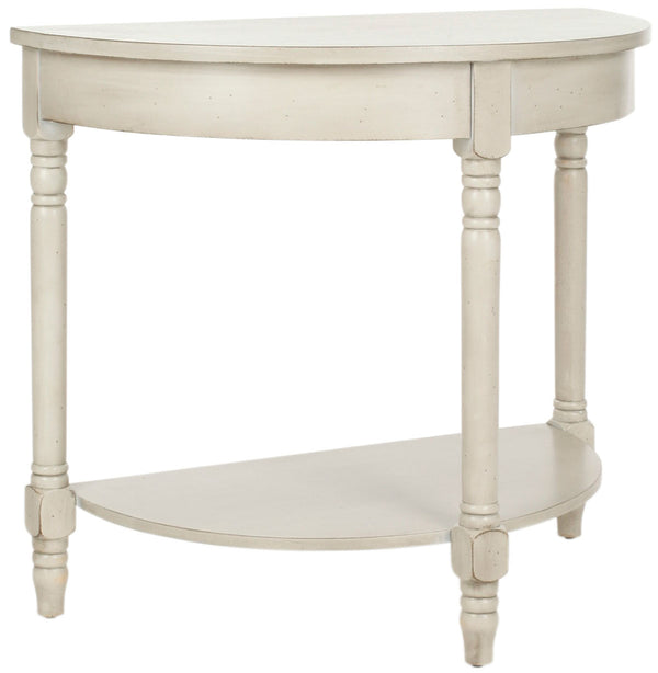 Safavieh Randell Console White Wood NC Coating Poplar AMH6609C 683726141372
