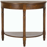 Safavieh Randell Console Medium Brown Wood NC Coating Pine AMH6609E 683726141396