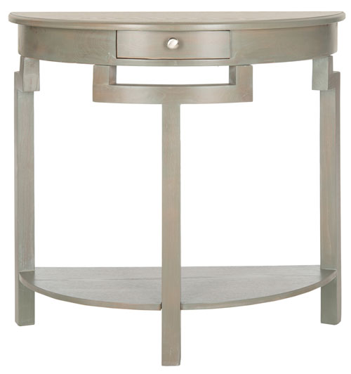 Safavieh Liana Console French Grey Wood NC Coating Elm ZiNC Alloy AMH6623A 683726237037