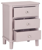 Safavieh Joe End Table Storage Drawers Quartz Grey Wood NC Coating Pine ZiNC Alloy AMH6629E 683726256144