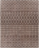 Amsterdam AMS-1026 Global Cotton Rug AMS1026-810 Charcoal, Cream 100% Cotton 8' x 10'