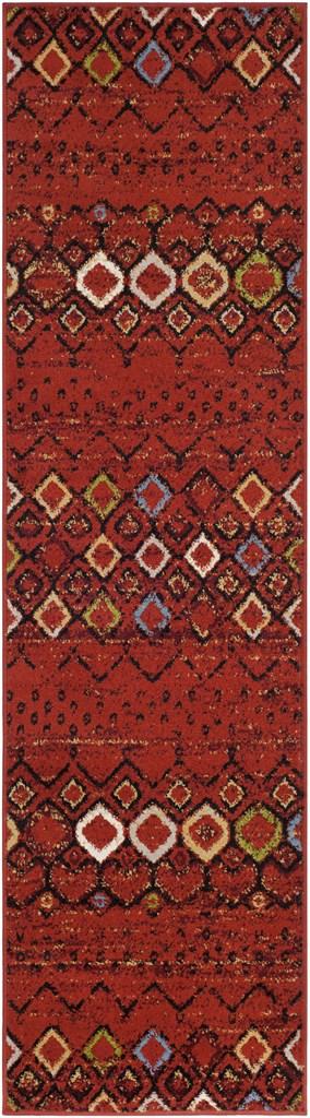 Safavieh Amsterdam 108 Power Loomed 100% Polypropylene Pile Bohemian Rug AMS108D-9SQ