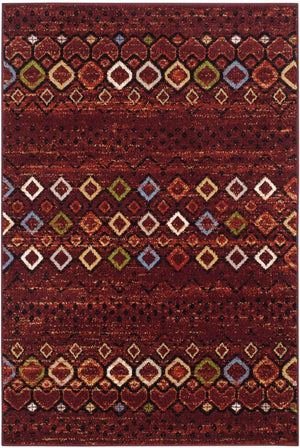Safavieh Amsterdam 108 Power Loomed 100% Polypropylene Pile Bohemian Rug AMS108D-9SQ