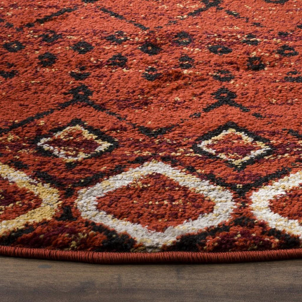 Safavieh Amsterdam 108 Power Loomed 100% Polypropylene Pile Bohemian Rug AMS108D-9SQ