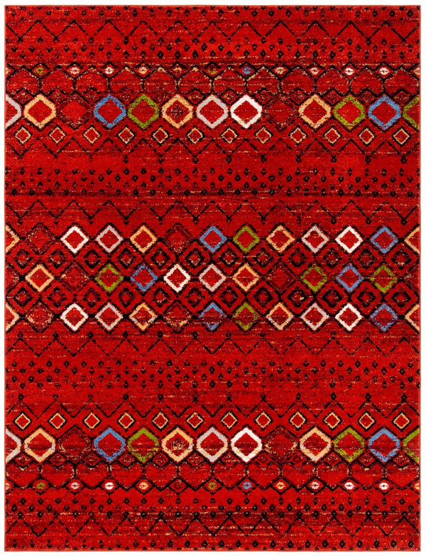 Safavieh Amsterdam 108 Power Loomed 100% Polypropylene Pile Bohemian Rug AMS108D-9SQ