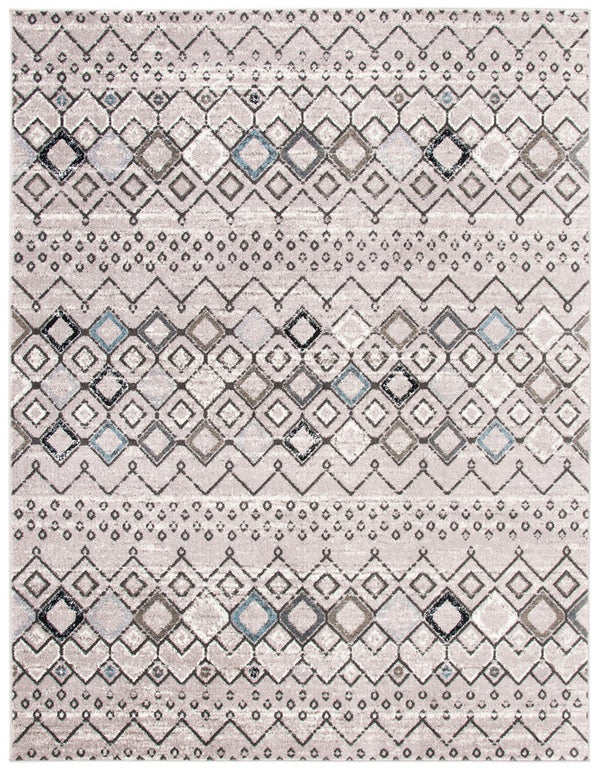Safavieh Amsterdam 108 Power Loomed 100% Polypropylene Pile Bohemian Rug AMS108F-9SQ