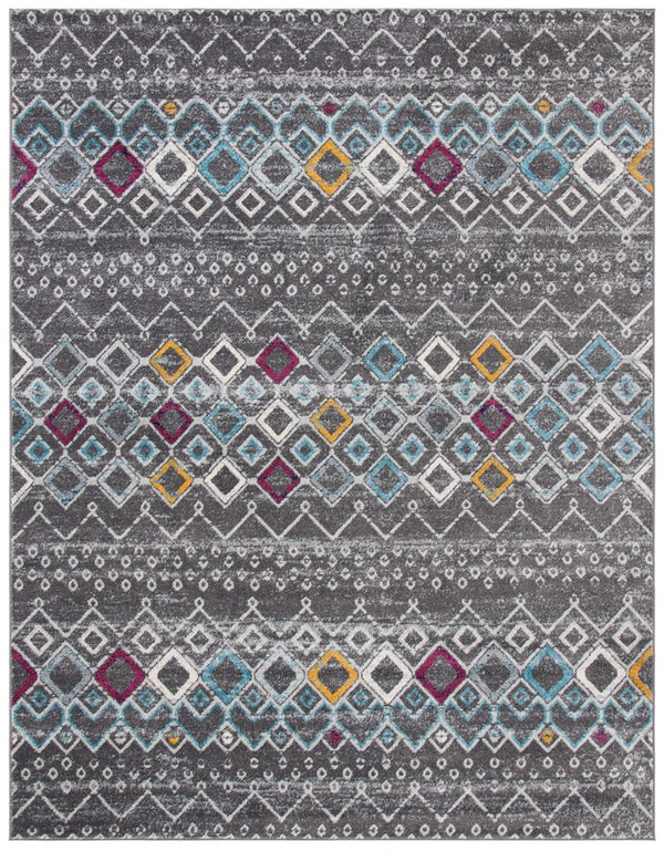 Safavieh Amsterdam 108 Power Loomed 100% Polypropylene Pile Bohemian Rug AMS108H-9SQ