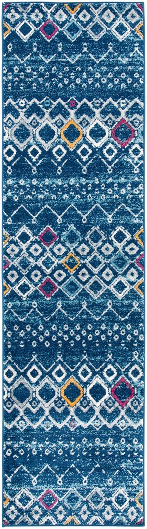 Safavieh Amsterdam 108 Power Loomed 100% Polypropylene Pile Bohemian Rug AMS108M-5SQ
