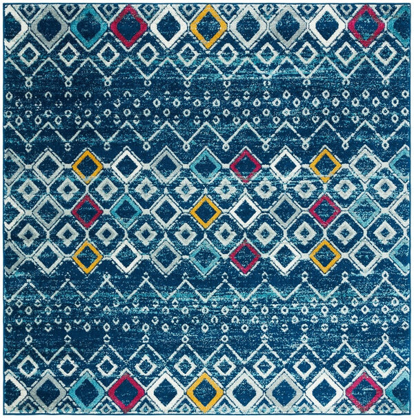 Safavieh Amsterdam 108 Power Loomed 100% Polypropylene Pile Bohemian Rug AMS108M-5SQ
