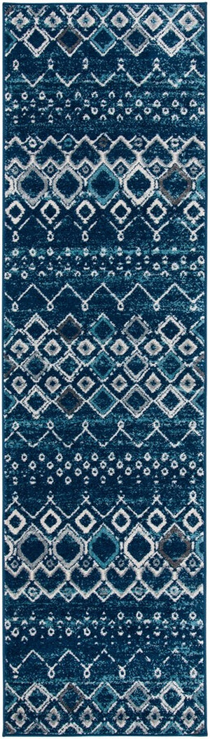 Safavieh Amsterdam 108 Power Loomed 100% Polypropylene Pile Bohemian Rug AMS108N-5SQ