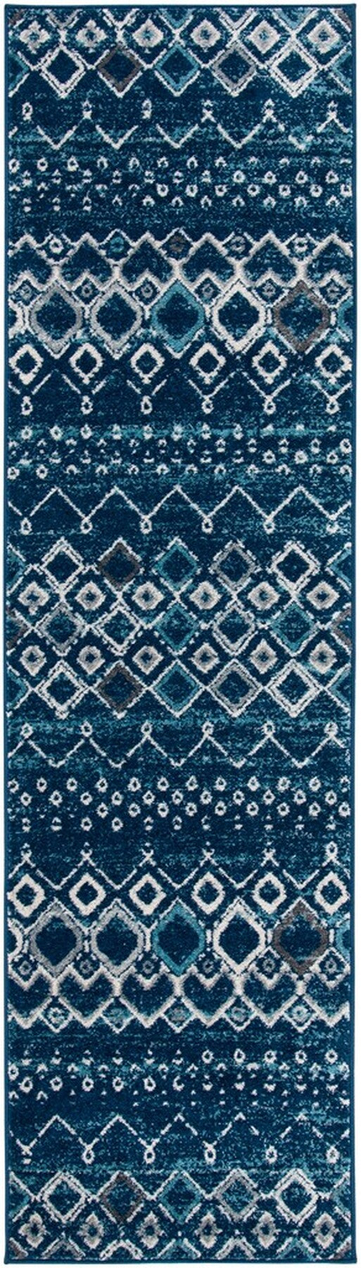 Safavieh Amsterdam 108 Power Loomed 100% Polypropylene Pile Bohemian Rug AMS108N-5SQ