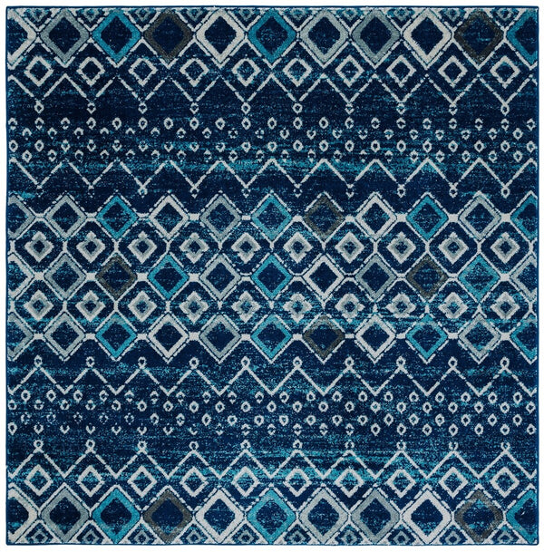 Safavieh Amsterdam 108 Power Loomed 100% Polypropylene Pile Bohemian Rug AMS108N-5SQ