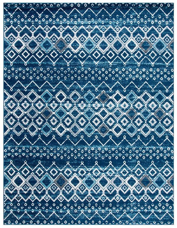 Safavieh Amsterdam 108 Power Loomed 100% Polypropylene Pile Bohemian Rug AMS108N-5SQ