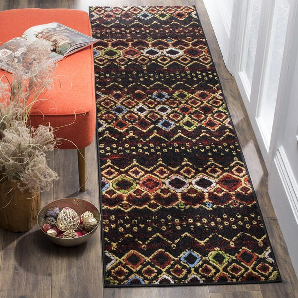 Safavieh Amsterdam 108 Power Loomed 100% Polypropylene Pile Bohemian Rug AMS108P-9SQ
