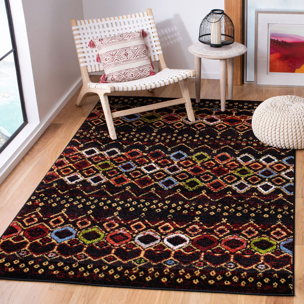Safavieh Amsterdam 108 Power Loomed 100% Polypropylene Pile Bohemian Rug AMS108P-9SQ