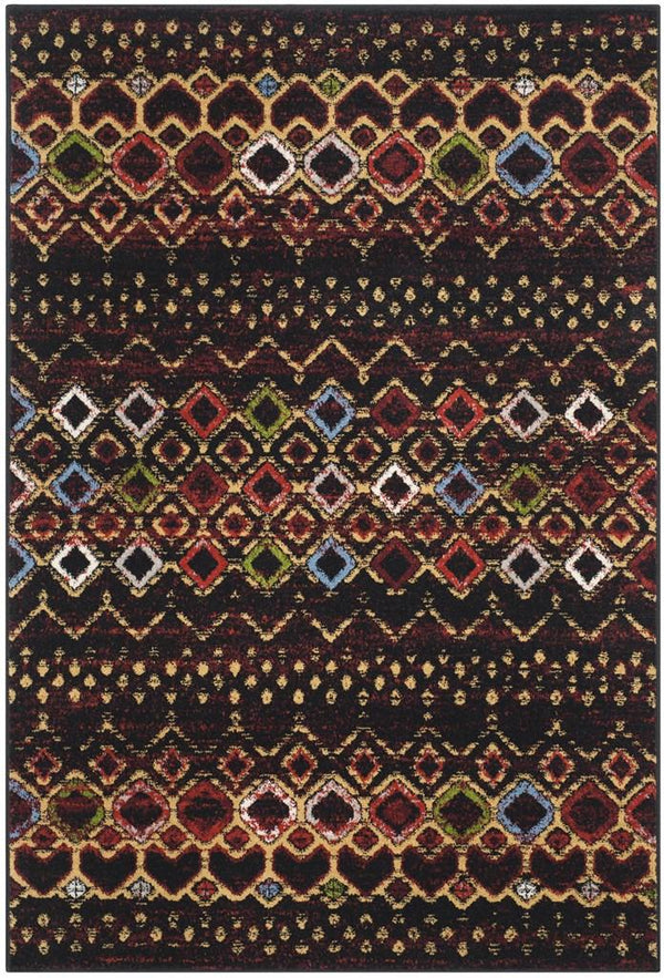 Safavieh Amsterdam 108 Power Loomed 100% Polypropylene Pile Bohemian Rug AMS108P-9SQ
