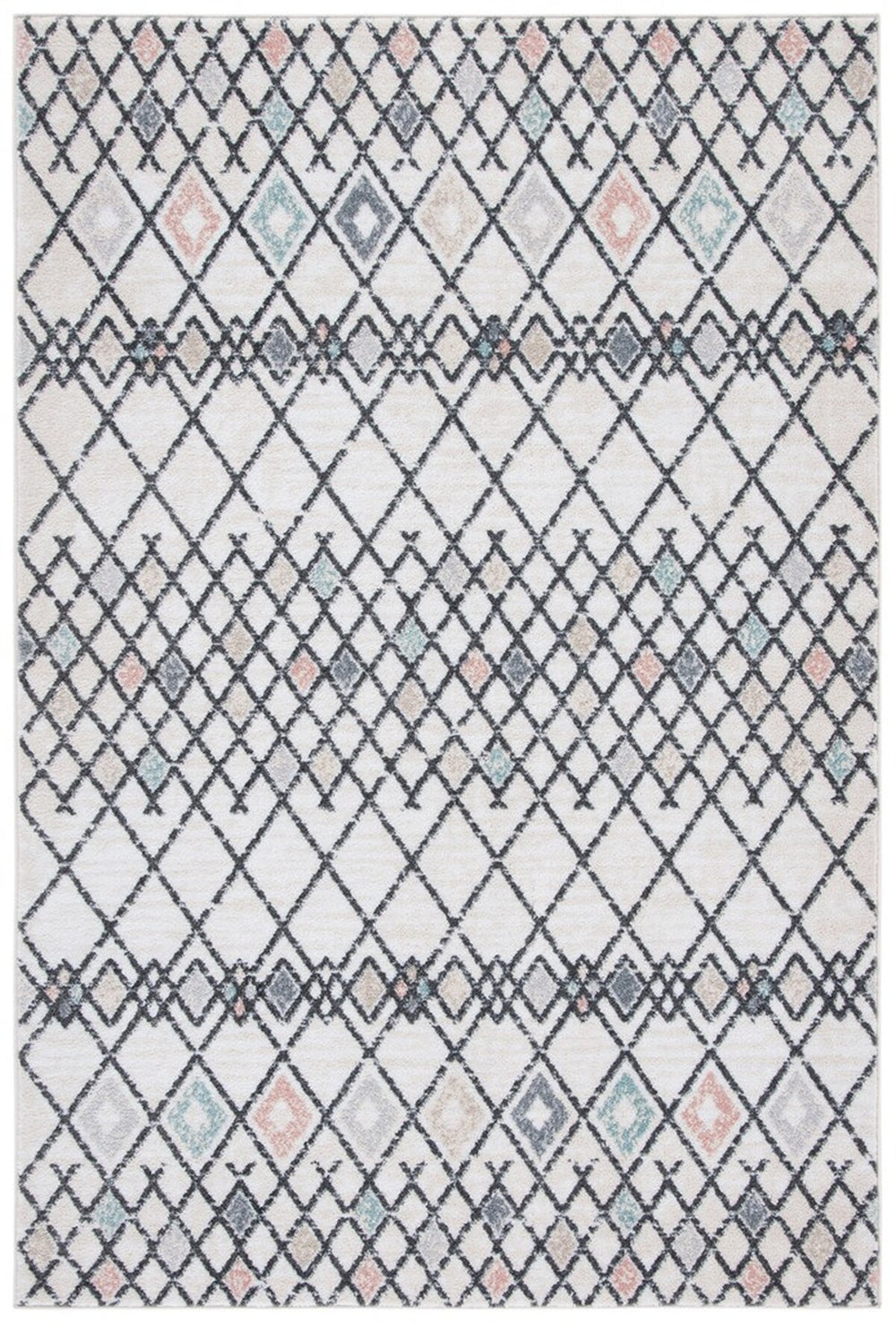 Safavieh Amsterdam 115 Power Loomed 100% Polypropylene Pile Bohemian Rug AMS115A-9