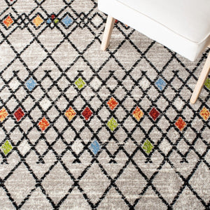 Safavieh Amsterdam 115 Power Loomed 100% Polypropylene Pile Bohemian Rug AMS115B-9