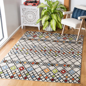 Safavieh Amsterdam 115 Power Loomed 100% Polypropylene Pile Bohemian Rug AMS115B-9