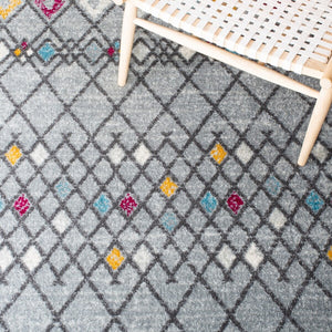 Safavieh Amsterdam 115 Power Loomed 100% Polypropylene Pile Bohemian Rug AMS115G-9