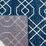 Safavieh Amherst 407 Power Loomed 67% Polypropylene 18% Fibrillated Polypropylene 8% Latex 7% Poly-cotton(warp) Rug AMT407P-4