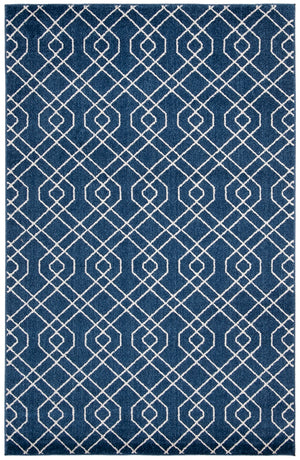 Safavieh Amherst 407 Power Loomed 67% Polypropylene 18% Fibrillated Polypropylene 8% Latex 7% Poly-cotton(warp) Rug AMT407P-4
