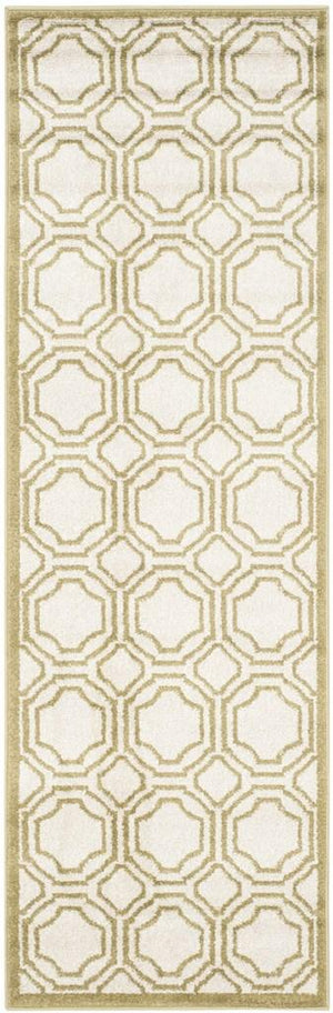 Safavieh Amherst 411 Power Loomed 67% Polypropylene 18% Fibrillated Polypropylene 8% Latex 7% Poly-cotton(warp) Rug AMT411A-3