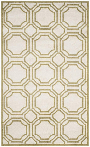 Safavieh Amherst 411 Power Loomed 67% Polypropylene 18% Fibrillated Polypropylene 8% Latex 7% Poly-cotton(warp) Rug AMT411A-3