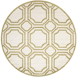 Safavieh Amherst 411 Power Loomed 67% Polypropylene 18% Fibrillated Polypropylene 8% Latex 7% Poly-cotton(warp) Rug AMT411A-3