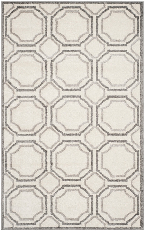 Safavieh Amherst 411 Power Loomed 67% Polypropylene 18% Fibrillated Polypropylene 8% Latex 7% Poly-cotton(warp) Rug AMT411E-3