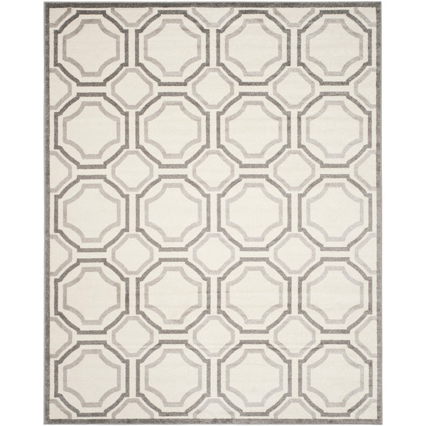 Safavieh Amherst 411 Power Loomed 67% Polypropylene 18% Fibrillated Polypropylene 8% Latex 7% Poly-cotton(warp) Rug AMT411E-3