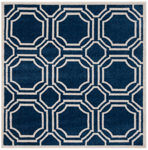 Safavieh Amherst 411 Power Loomed 67% Polypropylene 18% Fibrillated Polypropylene 8% Latex 7% Poly-cotton(warp) Rug AMT411P-29