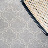 Safavieh Amherst 412 Power Loomed 67% Polypropylene 18% Fibrillated Polypropylene 8% Latex 7% Poly-cotton(warp) Rug AMT412B-3