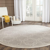 Safavieh Amherst 412 Power Loomed 67% Polypropylene 18% Fibrillated Polypropylene 8% Latex 7% Poly-cotton(warp) Rug AMT412B-3